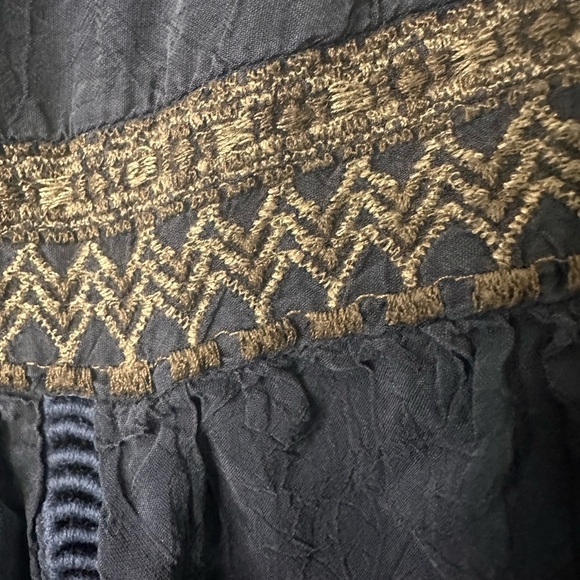 JOHNNY WAS Blue Edda Embroidered Dress XS - Picture 5 of 14